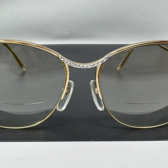 Logo Paris 12 644 000 Vintage Gold EYEGLASSES FRAMES 54 [] 15 125 Germany - Picture 3 of 16
